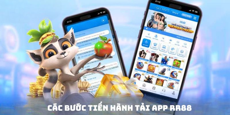 các bước tải app rr88